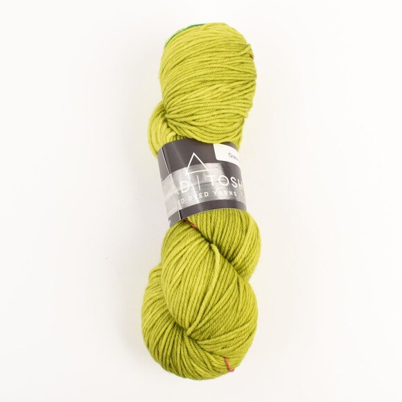 MadelineTosh High-Twist DK Yarn 100% Merino Wool 225 Yards Hand Dyed Grasshopper - Picture 1 of 3